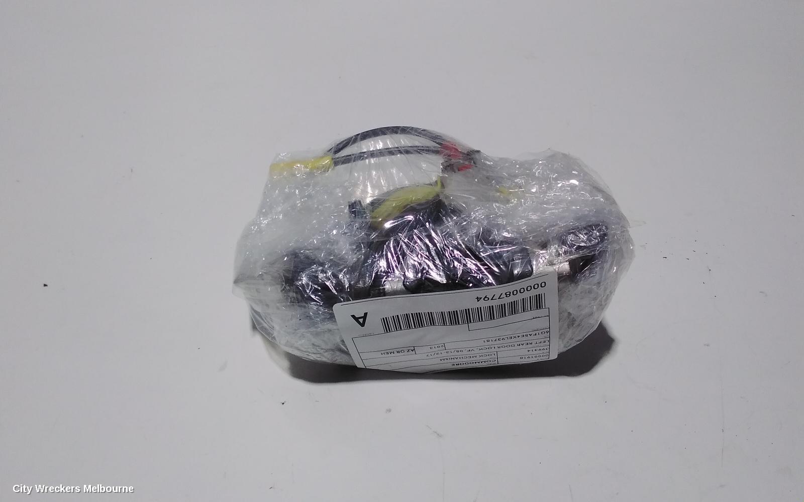 HOLDEN COMMODORE DOOR/BOOT/GATE LOCK, LEFT REAR DOOR LOCK, VF, 05/2013 - 12/2017