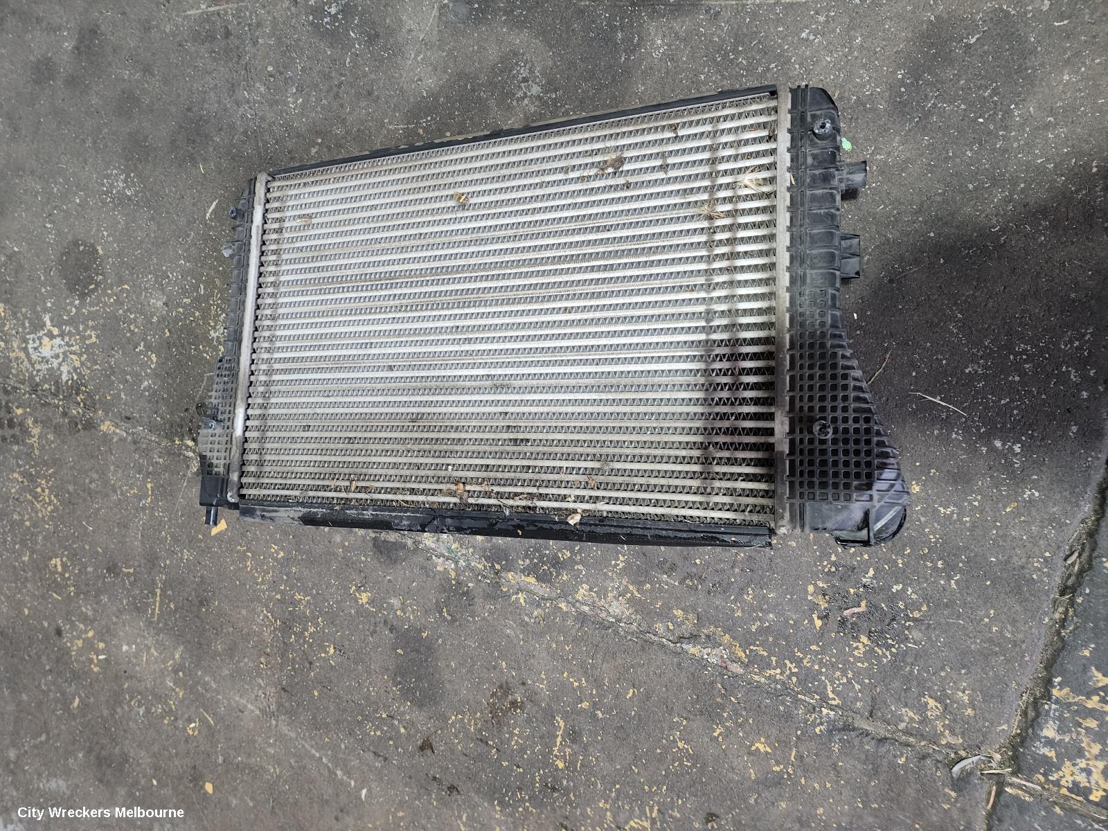 VOLKSWAGEN CADDY INTERCOOLER, DIESEL, 1.6, CAYD CODE, 2K, 08/2010 - 06/2015