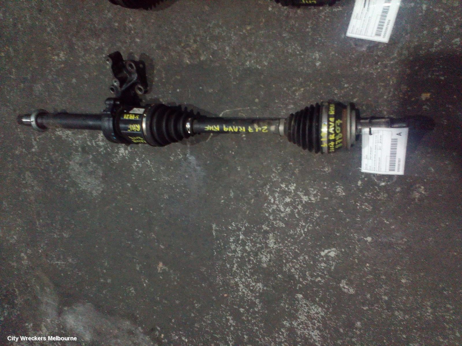 TOYOTA RAV4 RIGHT DRIVESHAFT, FRONT, AUTO T/M, PETROL, 2.0, ZSA42R, 12/2012 - 11/2018