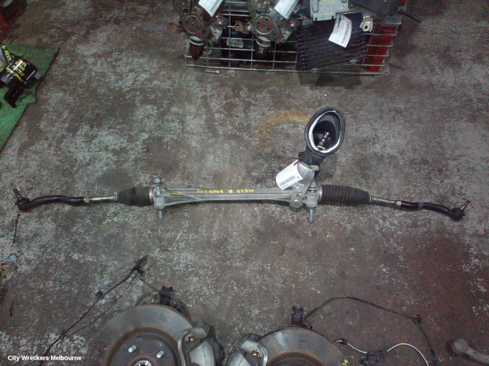 TOYOTA RAV4 STEERING BOX/RACK, ZSA42R, 2.0, PETROL, GXL, 12/2015 - 11/2018