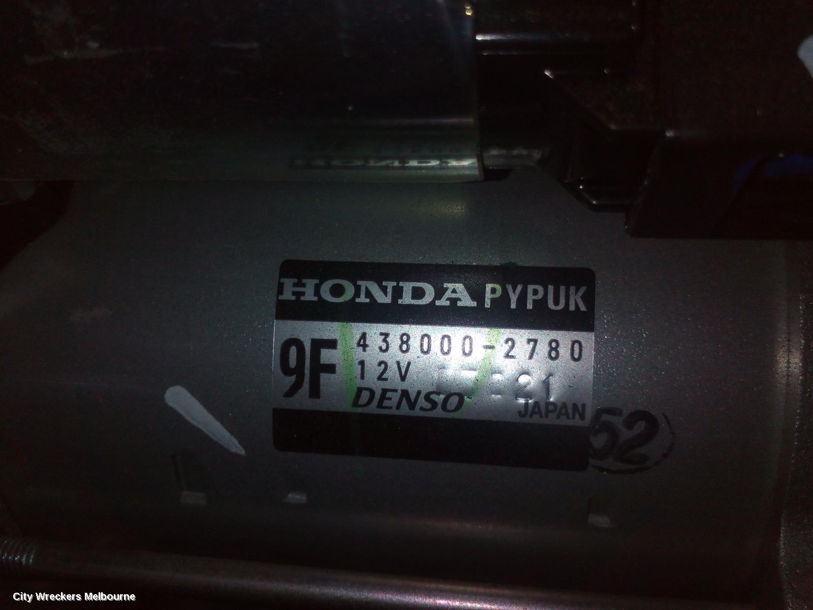 HONDA CRV STARTER, PETROL, 1.5, TURBO, RW, 05/2017 - 08/2023