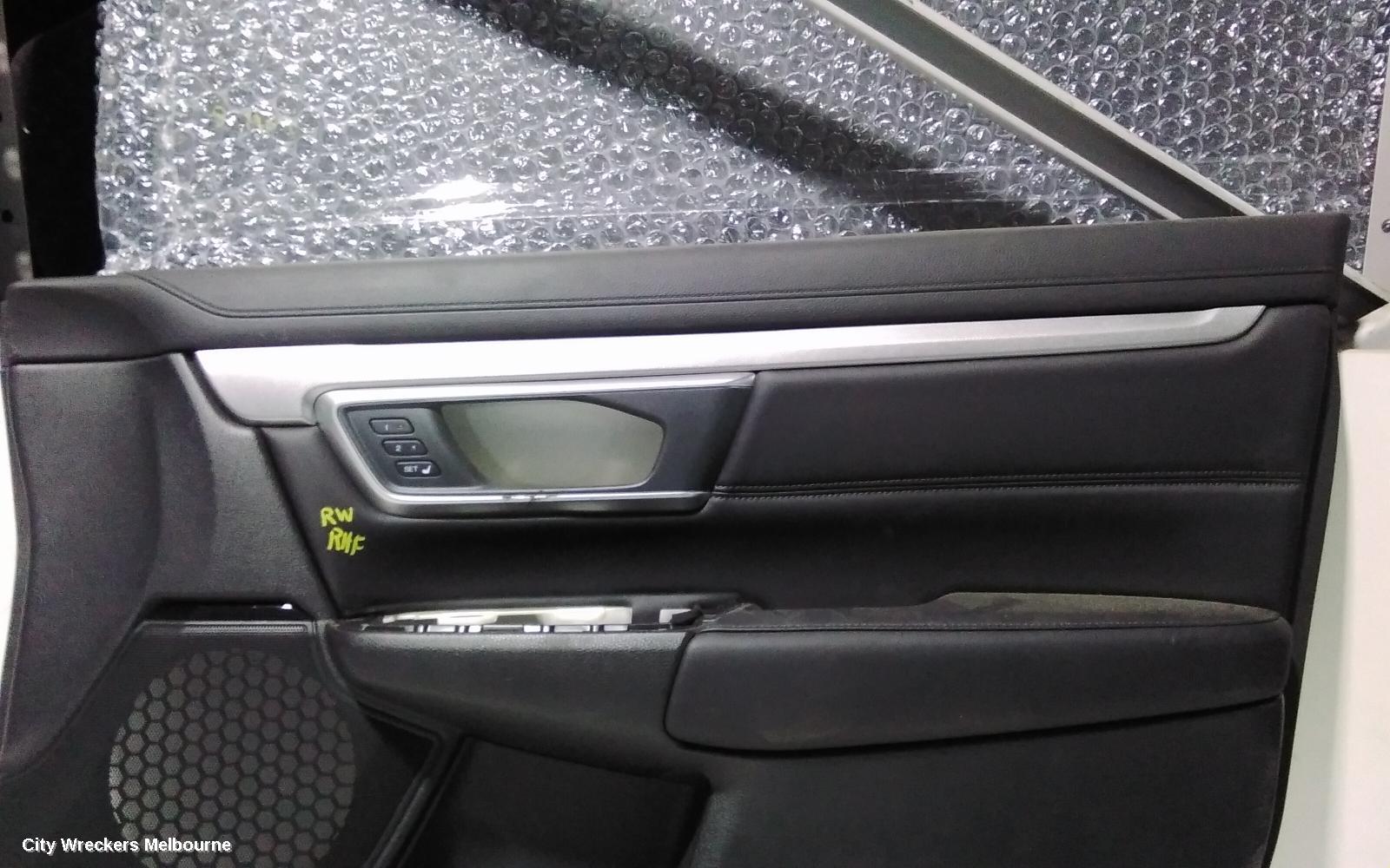 HONDA CRV DOOR TRIM, RH FRONT, RW, 05/2017 ONWARDS