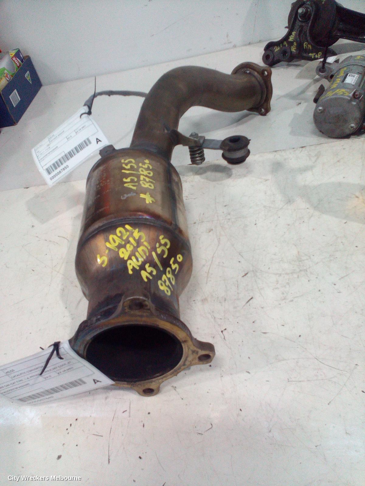 AUDI A5 CATALYTIC CONVERTER, UNDER CAR-CAT TYPE, 1.8, PETROL, CJEB/CJEE CODE, 8T, 10/2011 - 11/2016