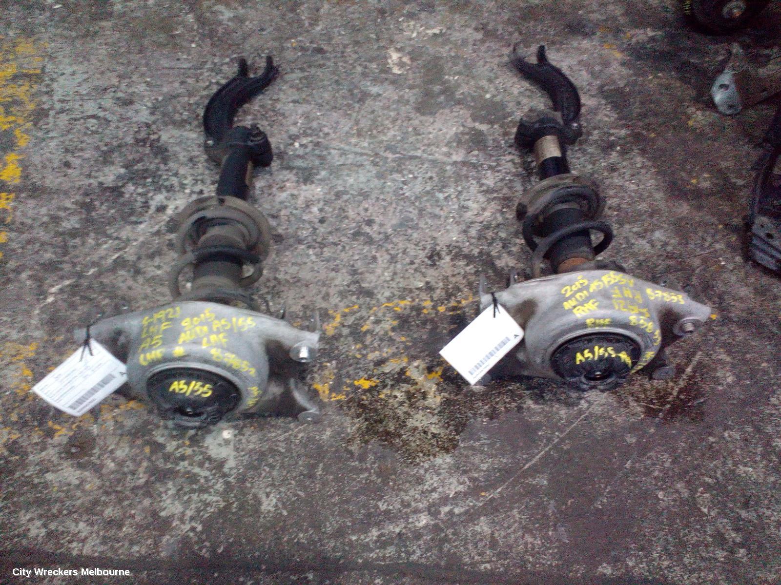 AUDI A5 RIGHT FRONT STRUT, A5, 8T, COUPE, STANDARD TYPE, 10/2007 - 11/2016