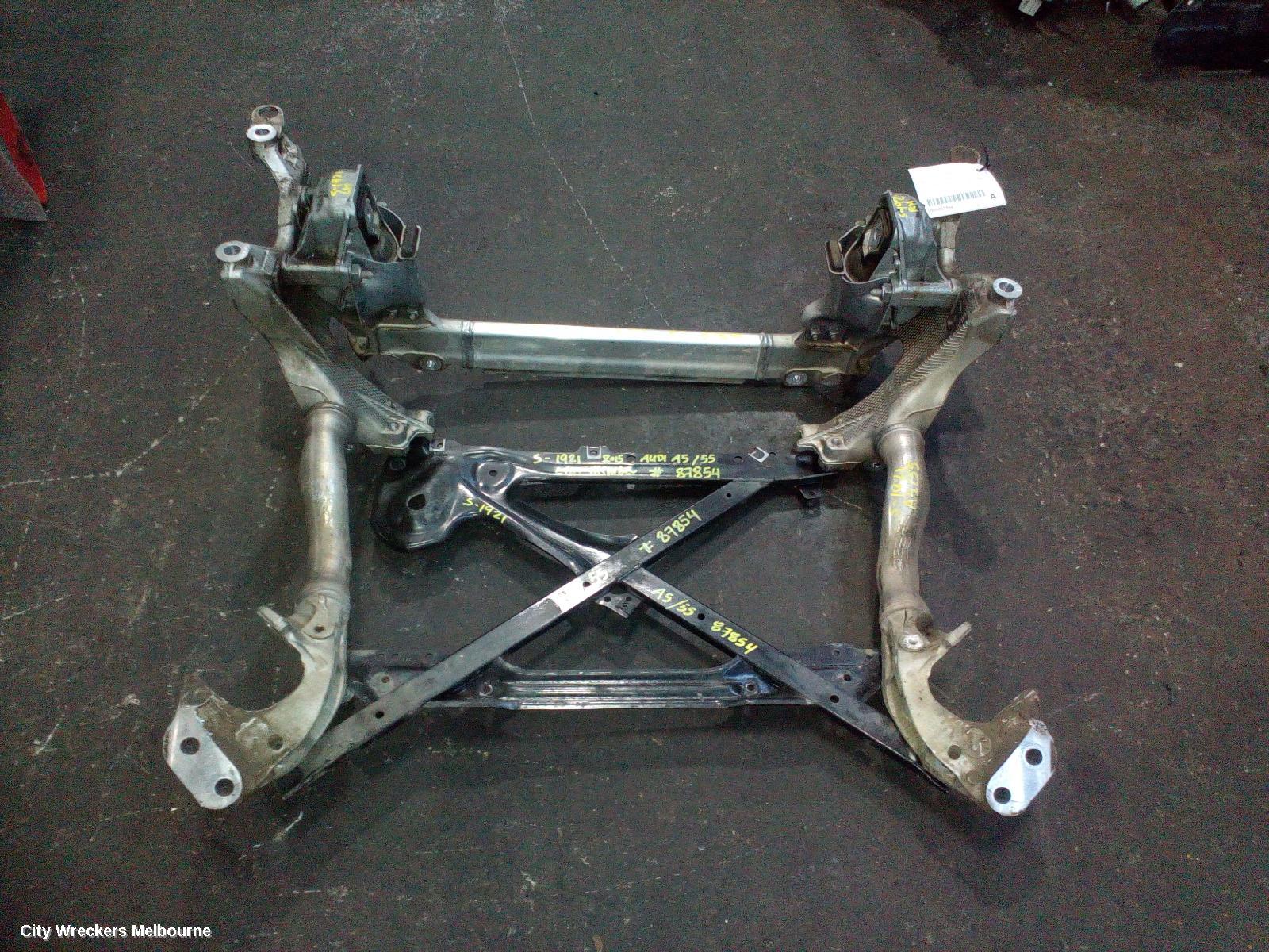 AUDI A5 FRT XMEMBER/CRADLE, 8T/8F, ENGINE CROSSMEMBER, PETROL, 3.0/3.2/4.2, CAKA/CALA/CAUA/CFSA CODE, 10/2007 - 11/2016