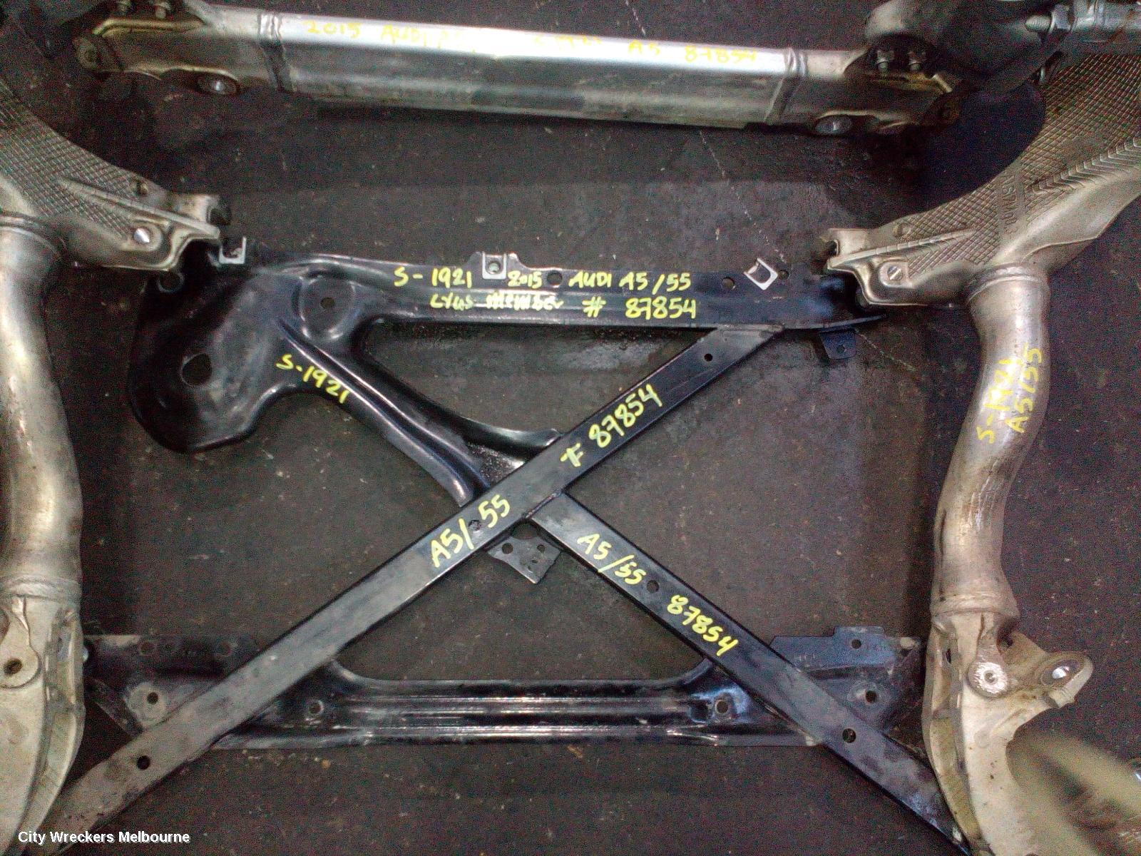 AUDI A5 FRT XMEMBER/CRADLE, 8T/8F, ENGINE CROSSMEMBER, PETROL, 3.0/3.2/4.2, CAKA/CALA/CAUA/CFSA CODE, 10/2007 - 11/2016
