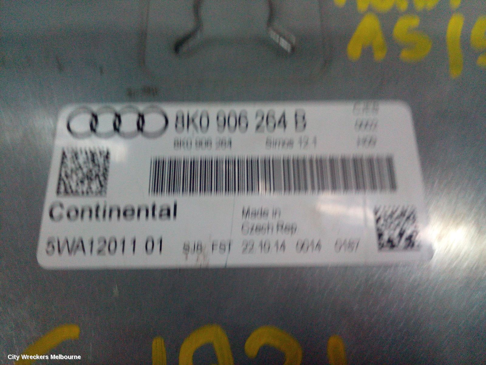 AUDI A5 ECU, ENGINE ECU, 1.8, PETROL, CJEB CODE, ECU ONLY, 8T, 10/2011 - 11/2016