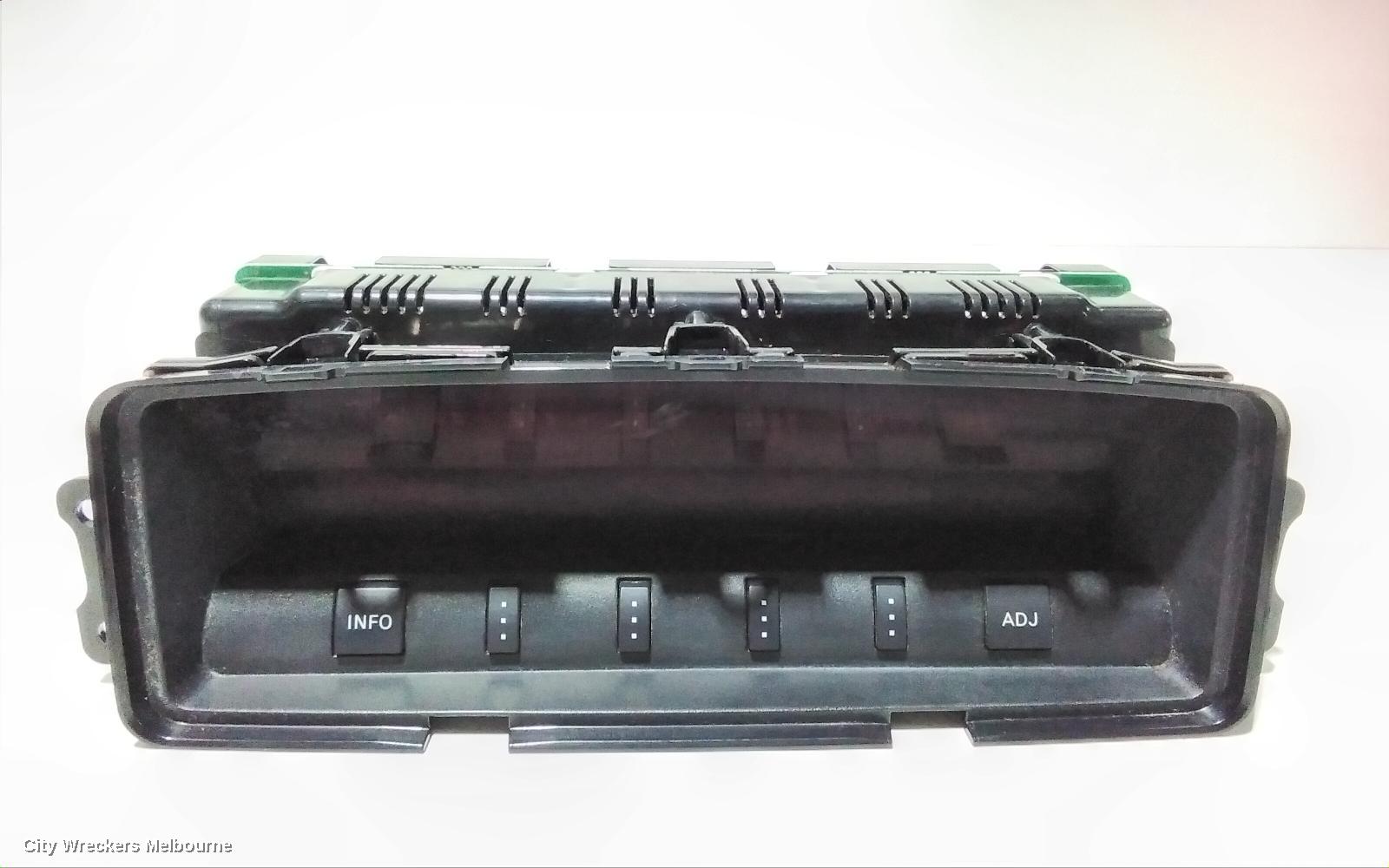 MITSUBISHI PAJERO RADIO/CD/DVD/SAT/TV, DISPLAY & HEAD UNIT, SAT NAV TYPE (A-01), NS-NW, 03/2008 - 08/2012