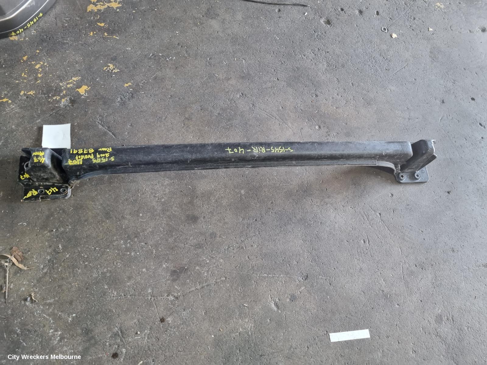 PEUGEOT 407 R/BAR BRACKET/REINFO, WAGON, 09/2004 - 12/2011