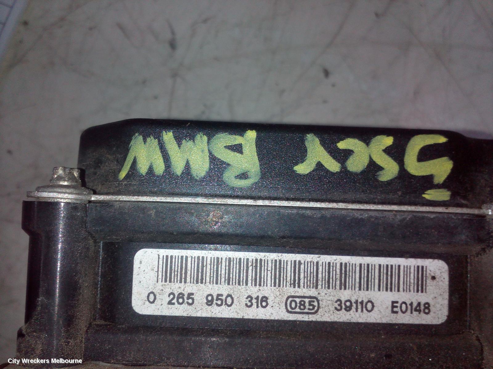 BMW 5 SERIES ABS PUMP/MODULATOR, E60, ON MODULE P/N 34516783360, ON ALLOY P/N 0265250217 P/N 34516774679, 10/2003 - 04/2010