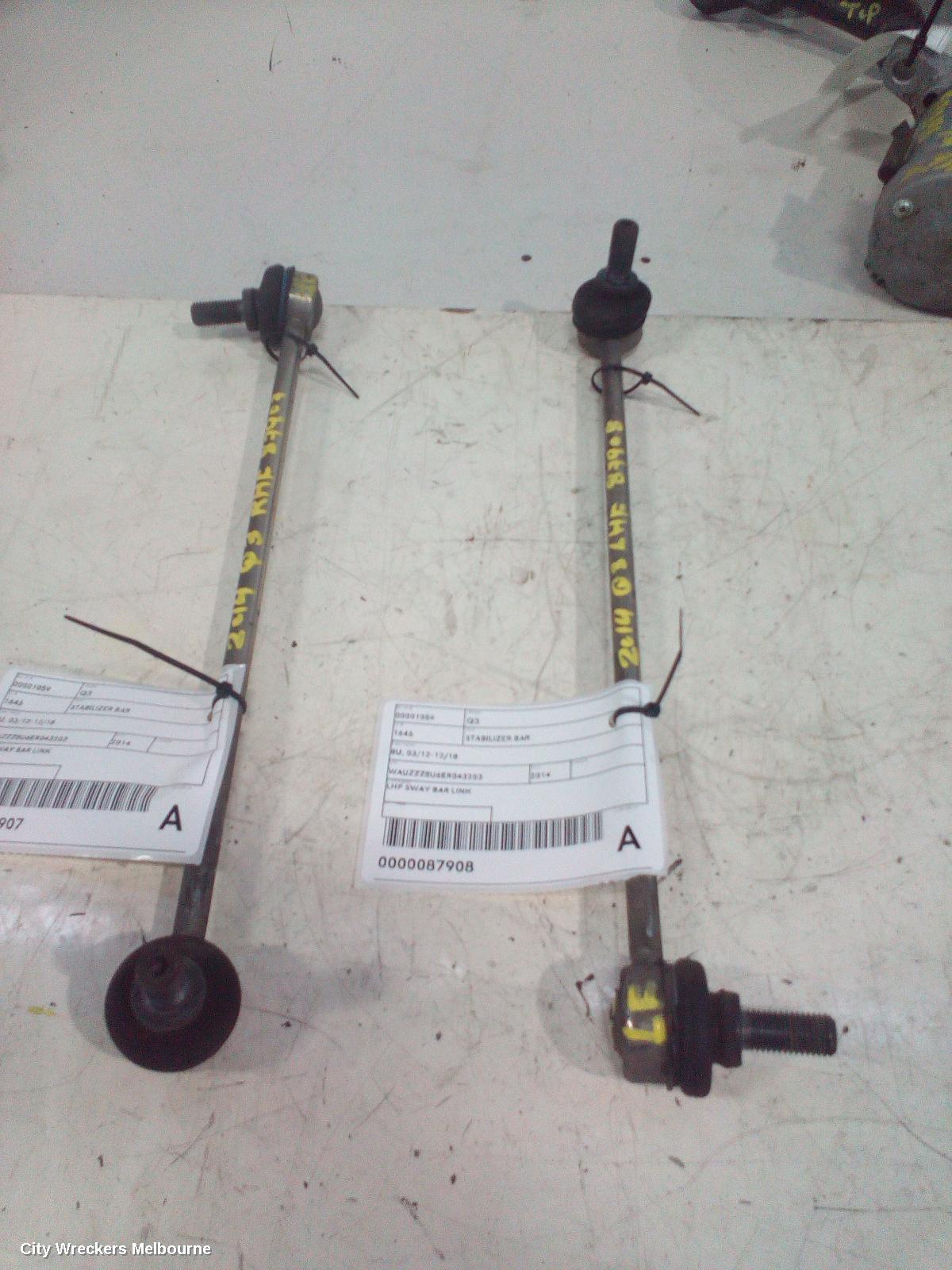 AUDI Q3 STABILISER BAR, 8U, 03/2012 - 12/2018