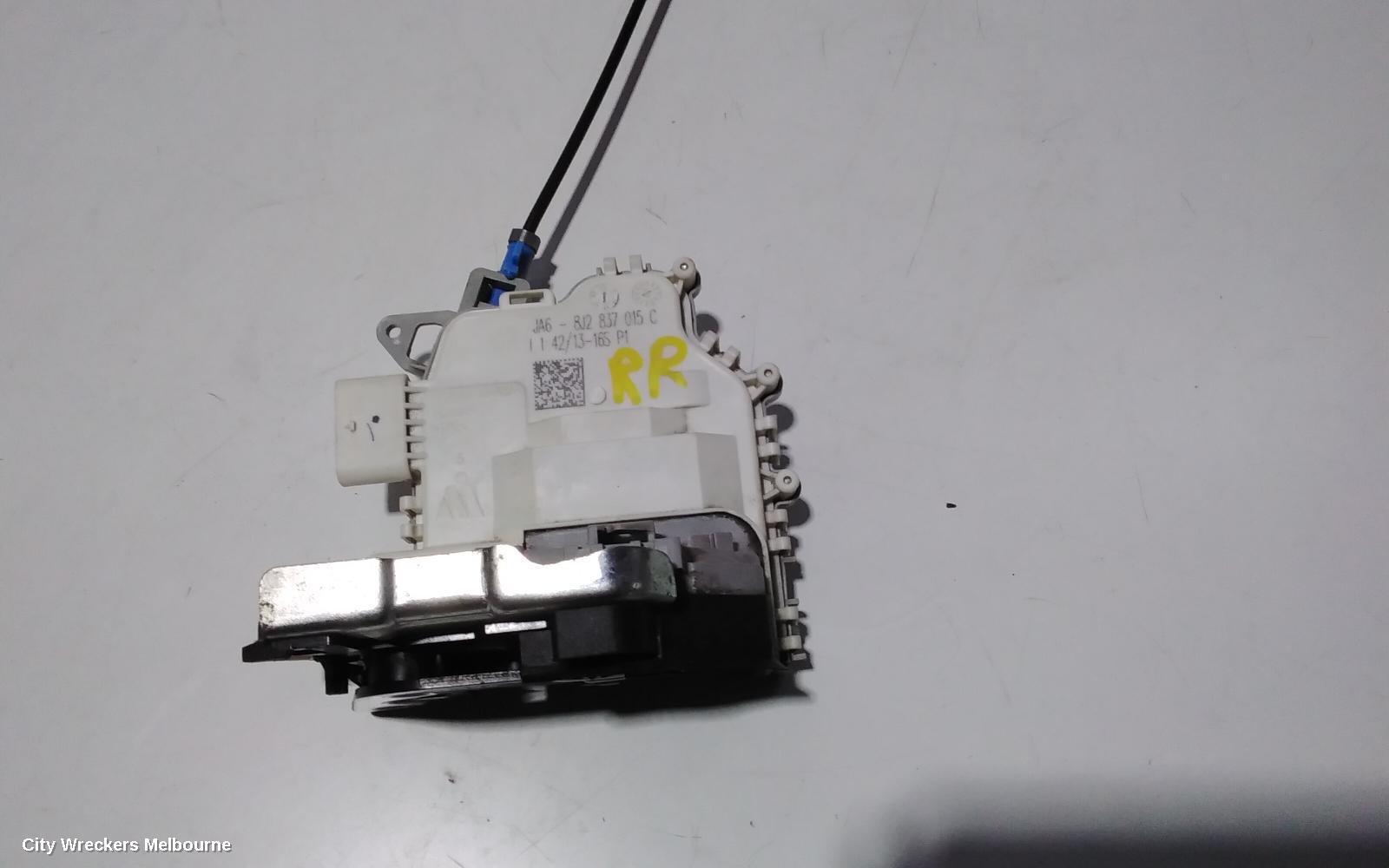 AUDI Q3 DOOR/BOOT/GATE LOCK, RIGHT REAR DOOR LOCK, 8U, P/N 8K0839016H, 11/2014 - 12/2018