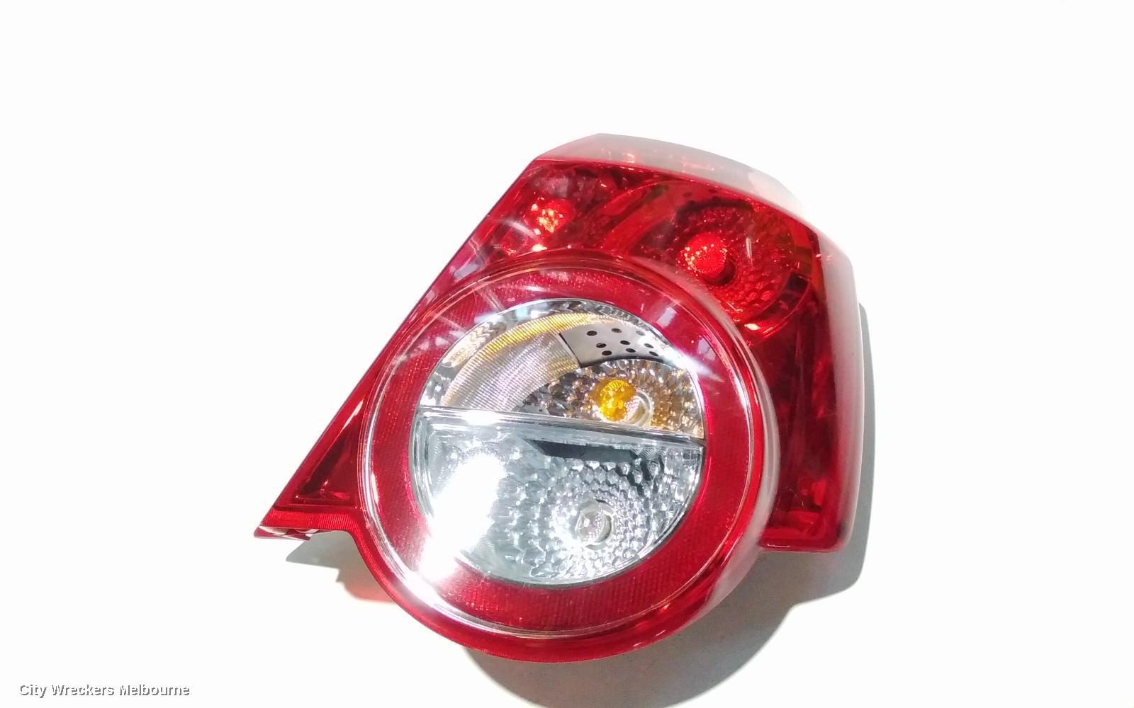 HOLDEN BARINA RIGHT TAILLIGHT, TK, HATCH, 07/2008 - 12/2012