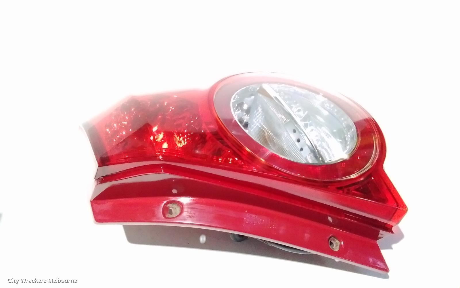 HOLDEN BARINA RIGHT TAILLIGHT, TK, HATCH, 07/2008 - 12/2012