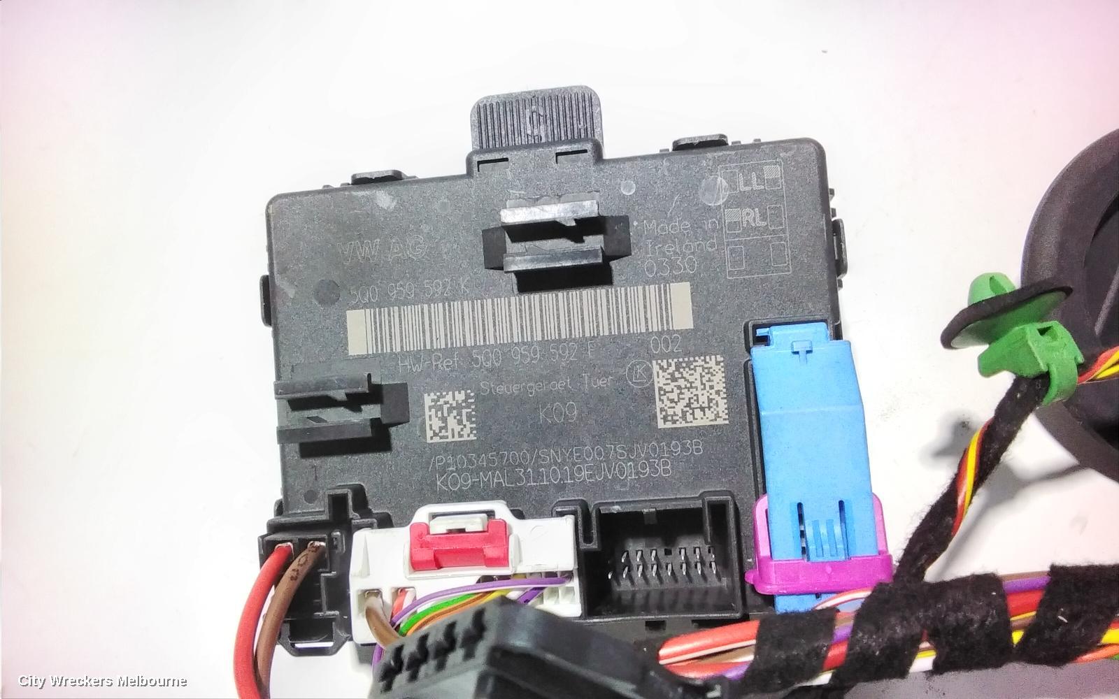VOLKSWAGEN GOLF, GEN 7, 11/2012 - 08/2020, LHF DOOR WIRING LOOM: 87939