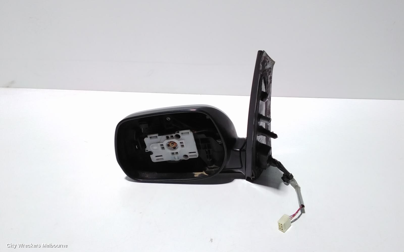 TOYOTA AVENSIS LEFT DOOR MIRROR, ACM21R, POWER, COLOUR CODED, 12/2003 - 12/2010