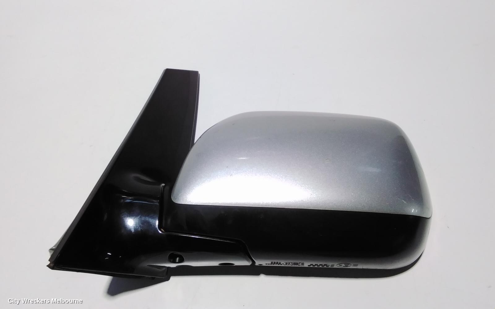 TOYOTA AVENSIS LEFT DOOR MIRROR, ACM21R, POWER, COLOUR CODED, 12/2003 - 12/2010