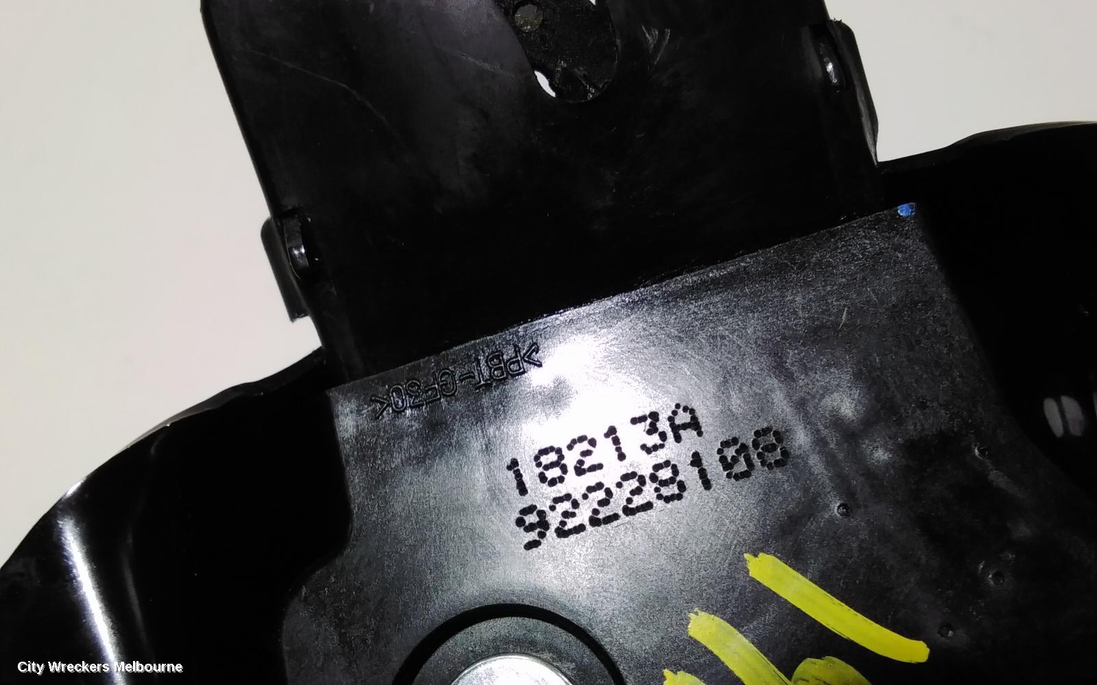 HOLDEN COMMODORE DOOR/BOOT/GATE LOCK, BOOTLID LOCK (ON REAR PANEL), VE-VF, 08/2006 - 12/2017