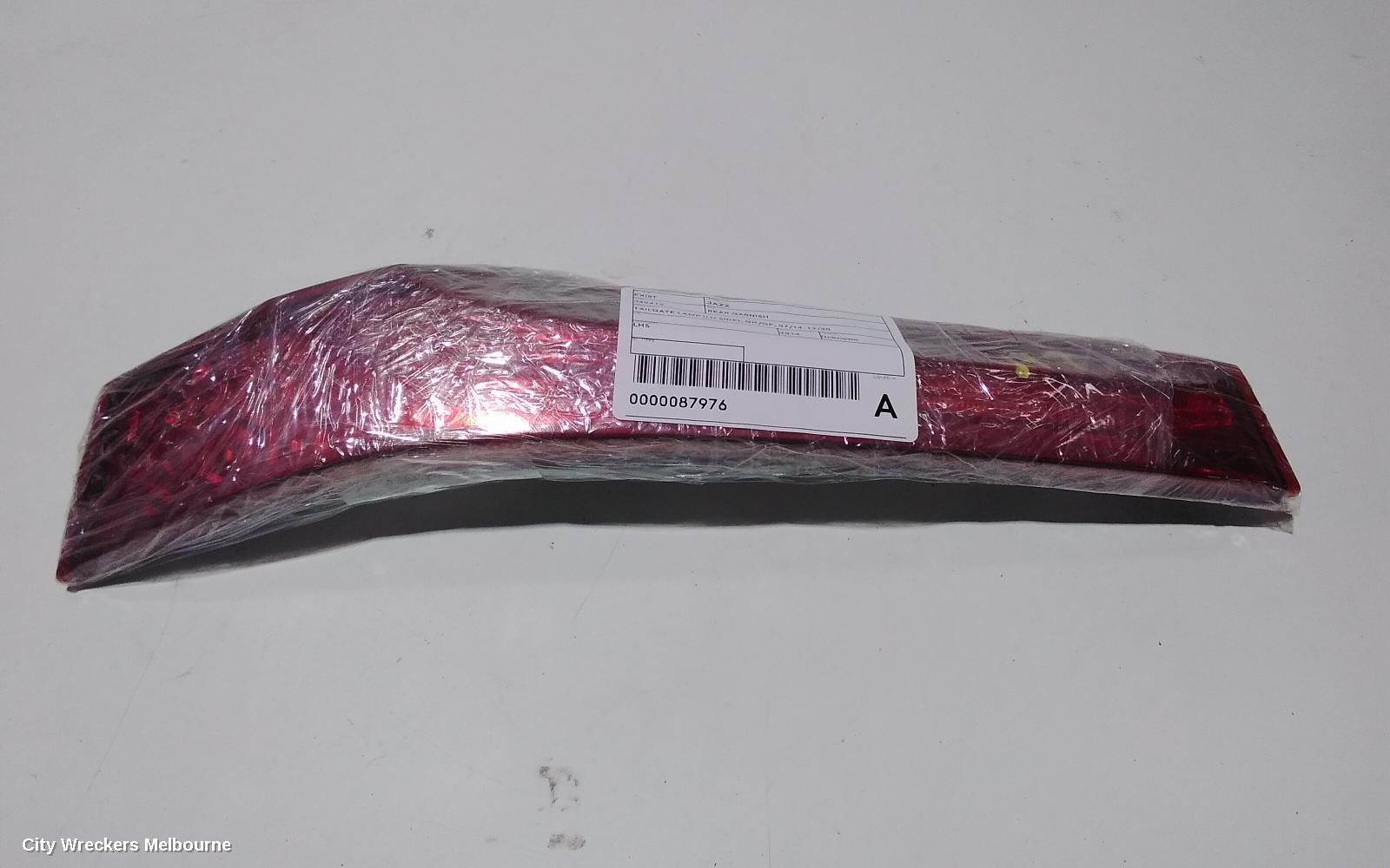 HONDA JAZZ REAR GARNISH, TAILGATE LAMP (LH SIDE), GK/GF, 07/2014 - 12/2020