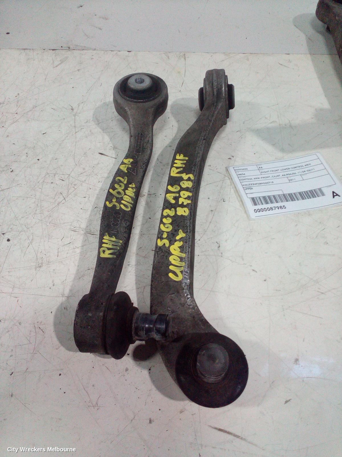 AUDI A6 RIGHT FRONT LOWER CONTROL ARM, CONTROL ARM-FRONT, C6/4F, A6/RS6/S6, 11/2004 - 06/2011