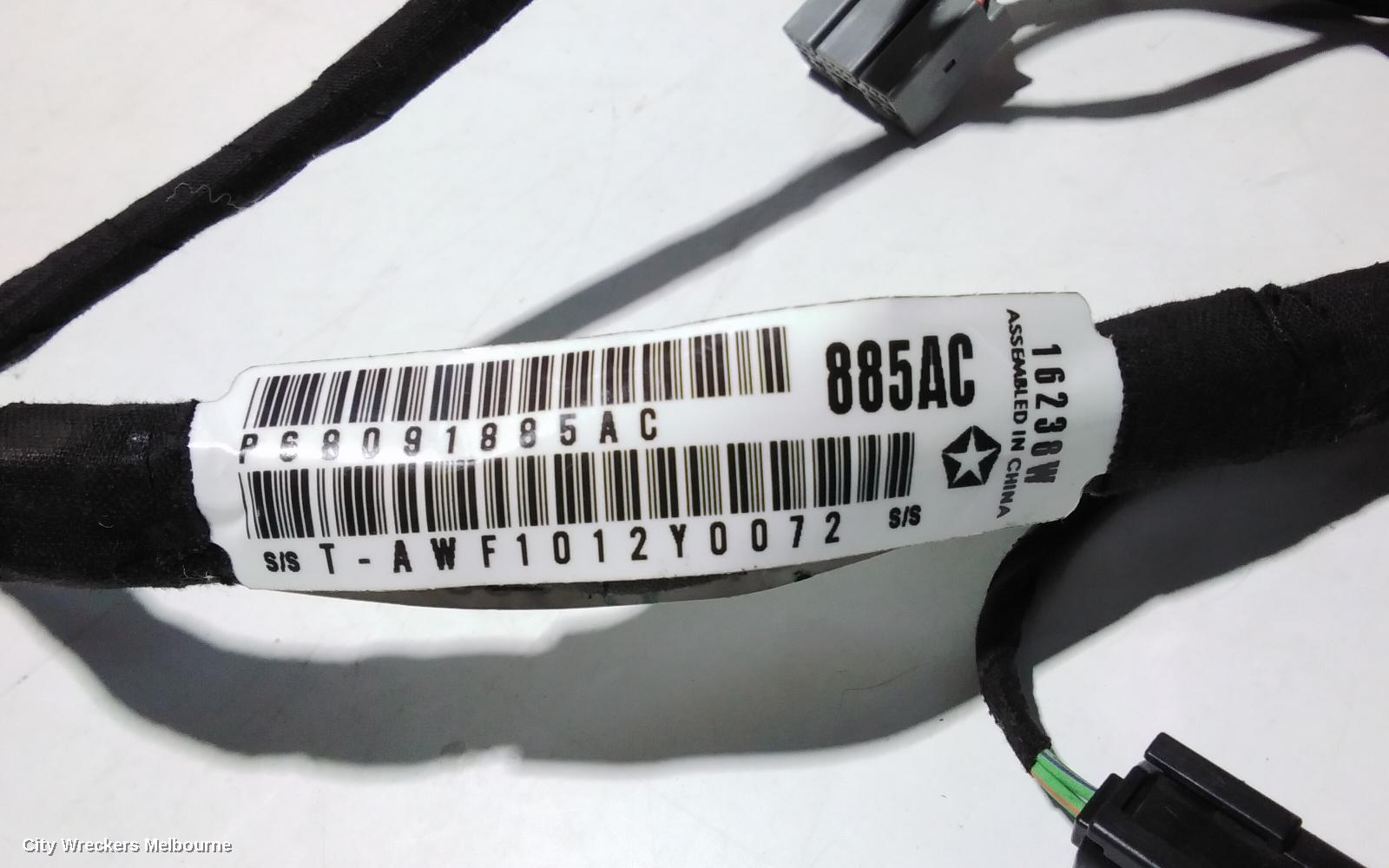 CHRYSLER 300C, LX2, 12/2011 - 12/2021, RHF DOOR WIRING LOOM : 87997