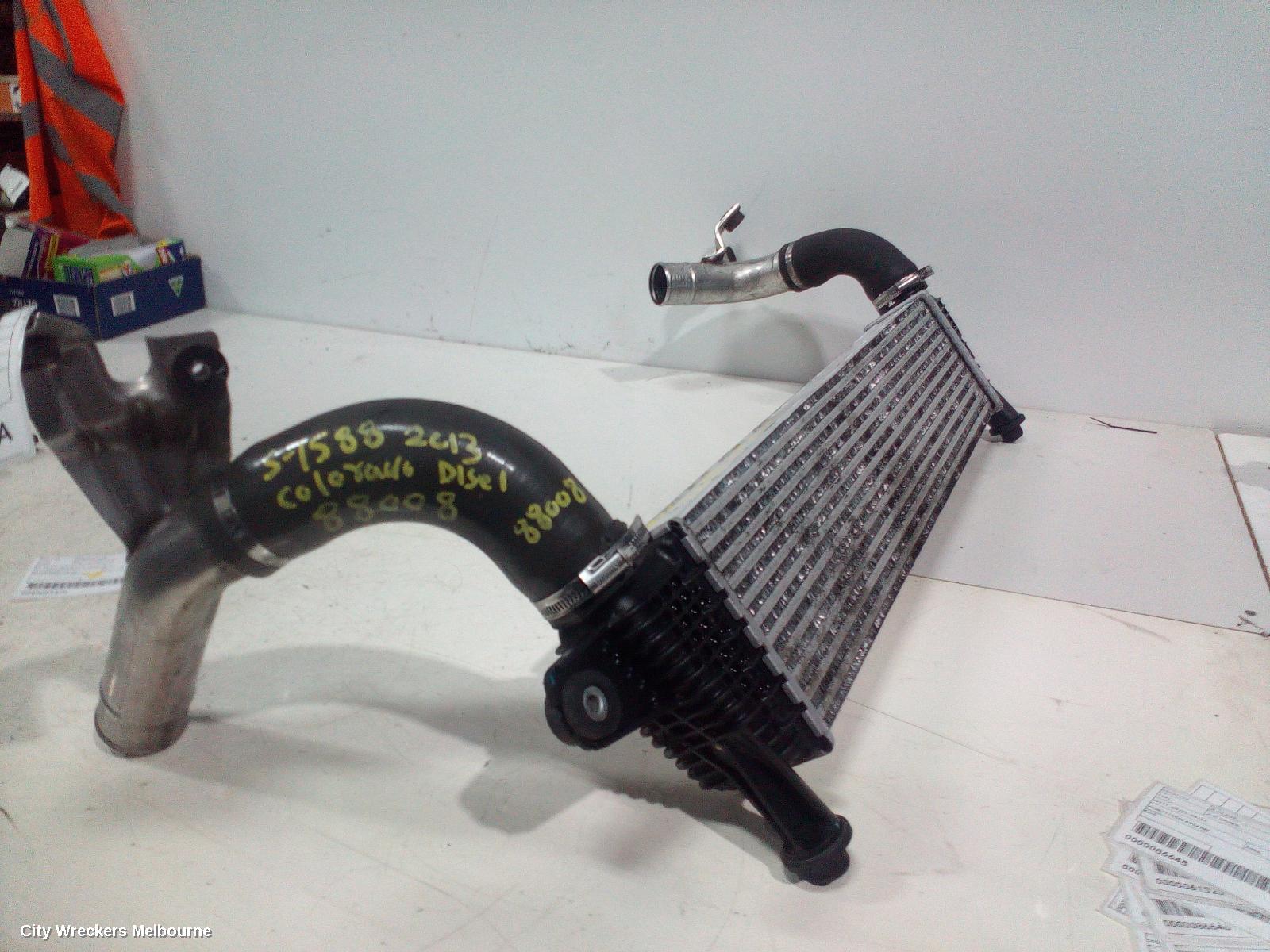 HOLDEN COLORADO INTERCOOLER, DIESEL, 2.5/2.8, RG/RG 7, 06/2012 - 12/2020