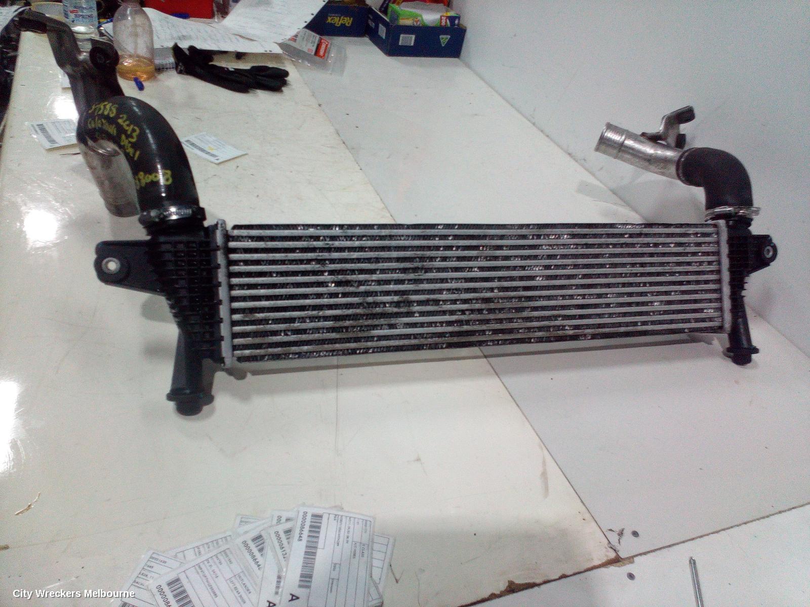 HOLDEN COLORADO INTERCOOLER, DIESEL, 2.5/2.8, RG/RG 7, 06/2012 - 12/2020
