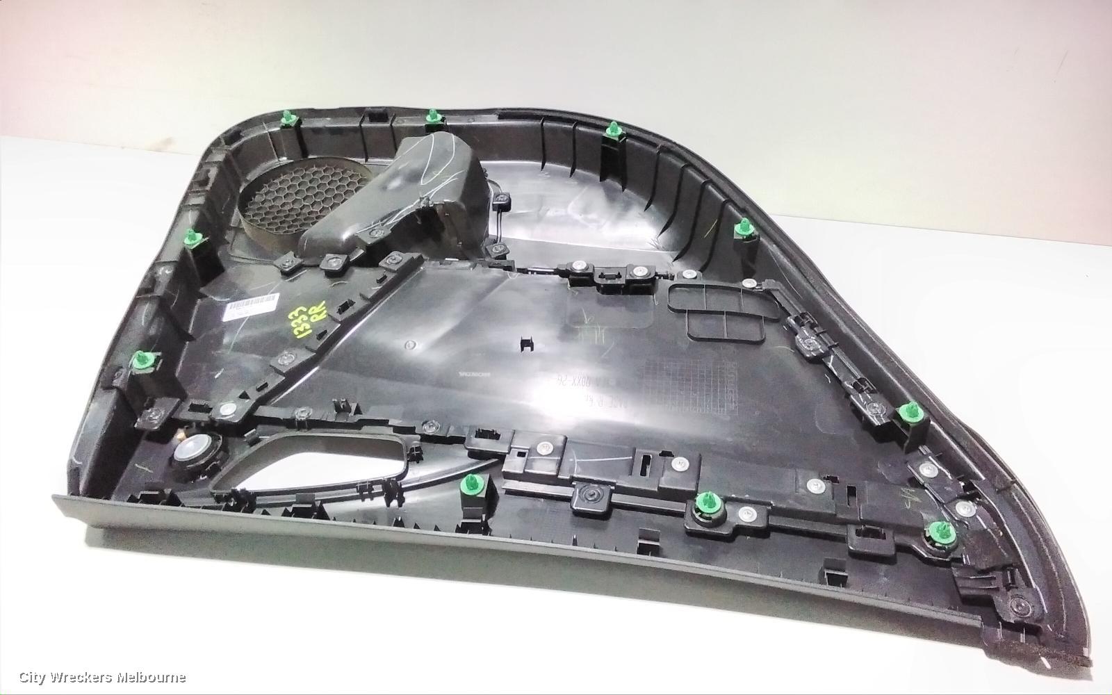 HONDA CIVIC DOOR TRIM, RH REAR, 10TH GEN, 05/2016 ONWARDS