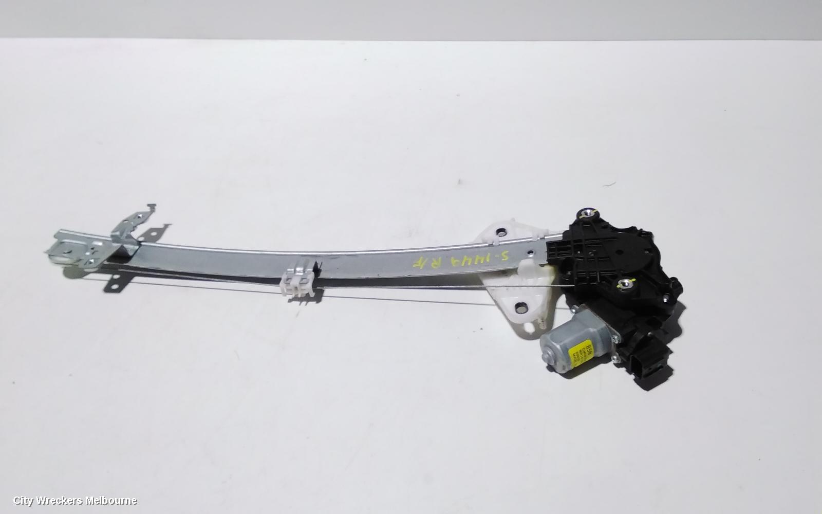HONDA CIVIC RIGHT FRONT WINDOW REG/MOTOR, 10TH GEN, HATCH, 05/2016 ONWARDS