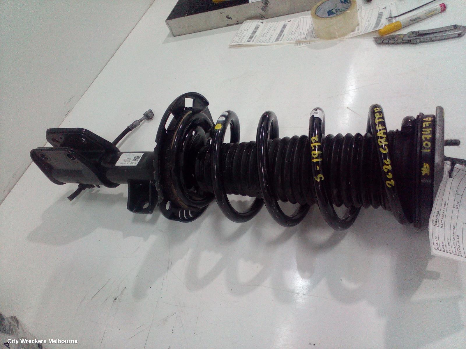 VOLKSWAGEN CRAFTER LEFT FRONT STRUT, SY1, 08/2017 ONWARDS