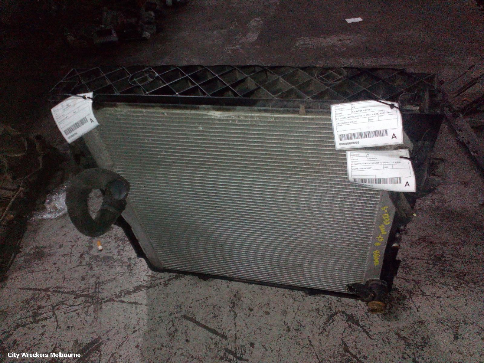BMW X5 RADIATOR SUPPORT, 3.0, DIESEL, M57N2/N57/N57S, E70, LH SIDE, 01/2007 - 08/2013