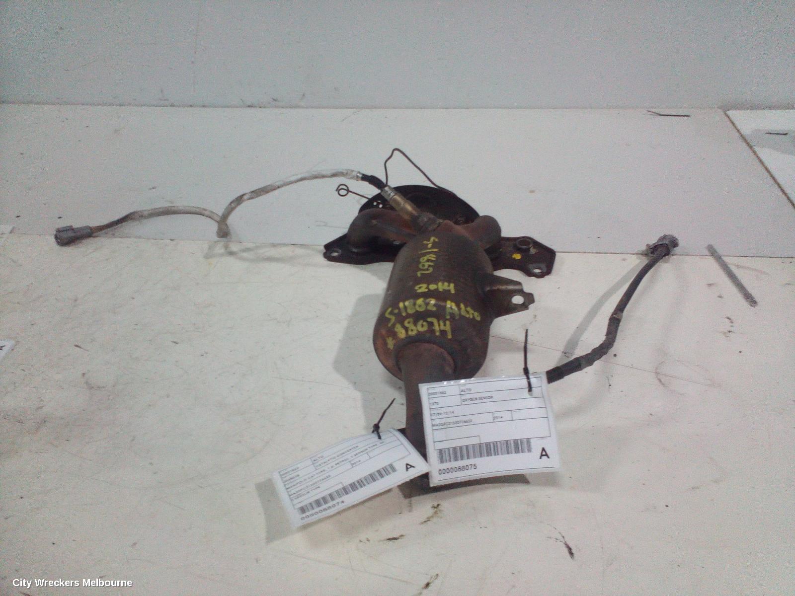 SUZUKI ALTO OXYGEN SENSOR, 07/2009 - 12/2014