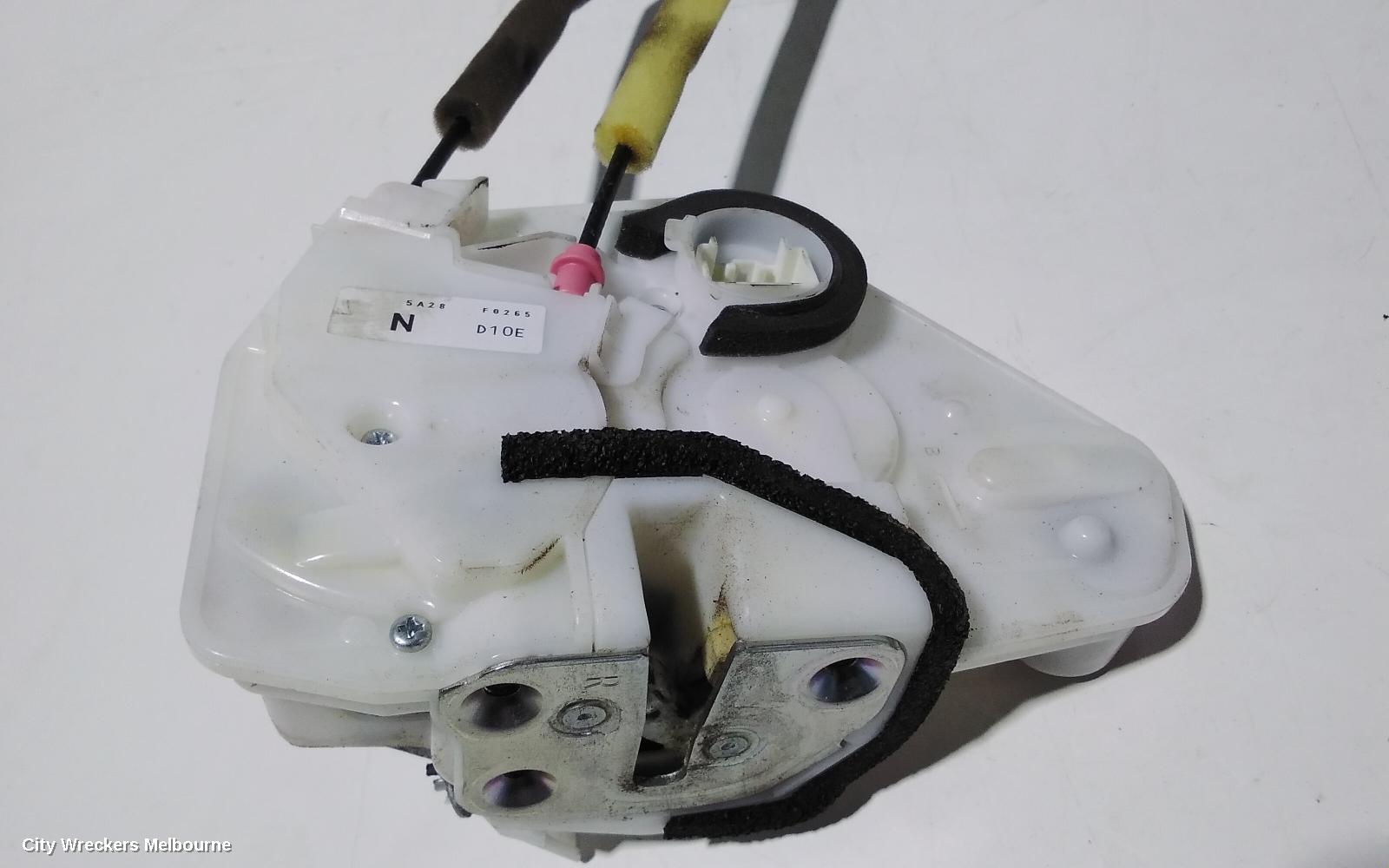 MAZDA CX3 DOOR/BOOT/GATE LOCK, RIGHT FRONT DOOR LOCK, DK, 03/2015 ONWARDS