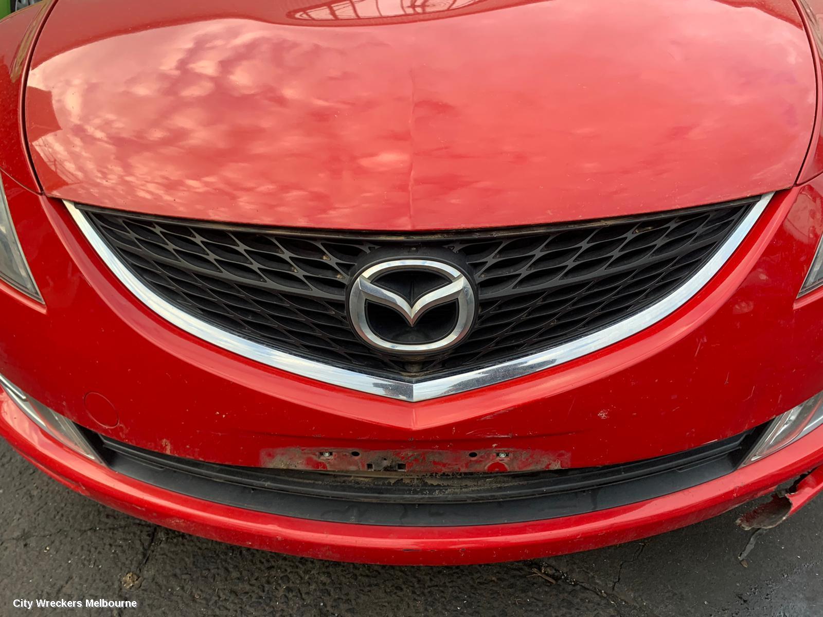 MAZDA 6 REAR BUMPER, GH, SEDAN/HATCH, NON PARK SENSOR TYPE, 02/2008 - 11/2012