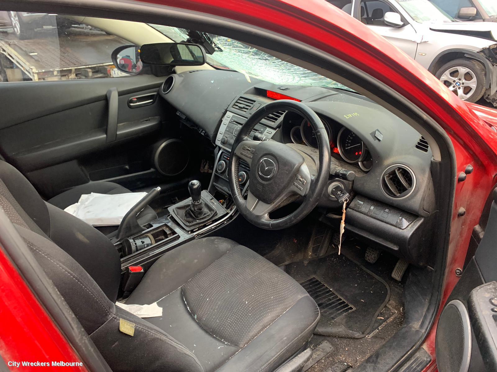 MAZDA 6 SUNVISOR, GH, LH SIDE, 02/2008 - 11/2012
