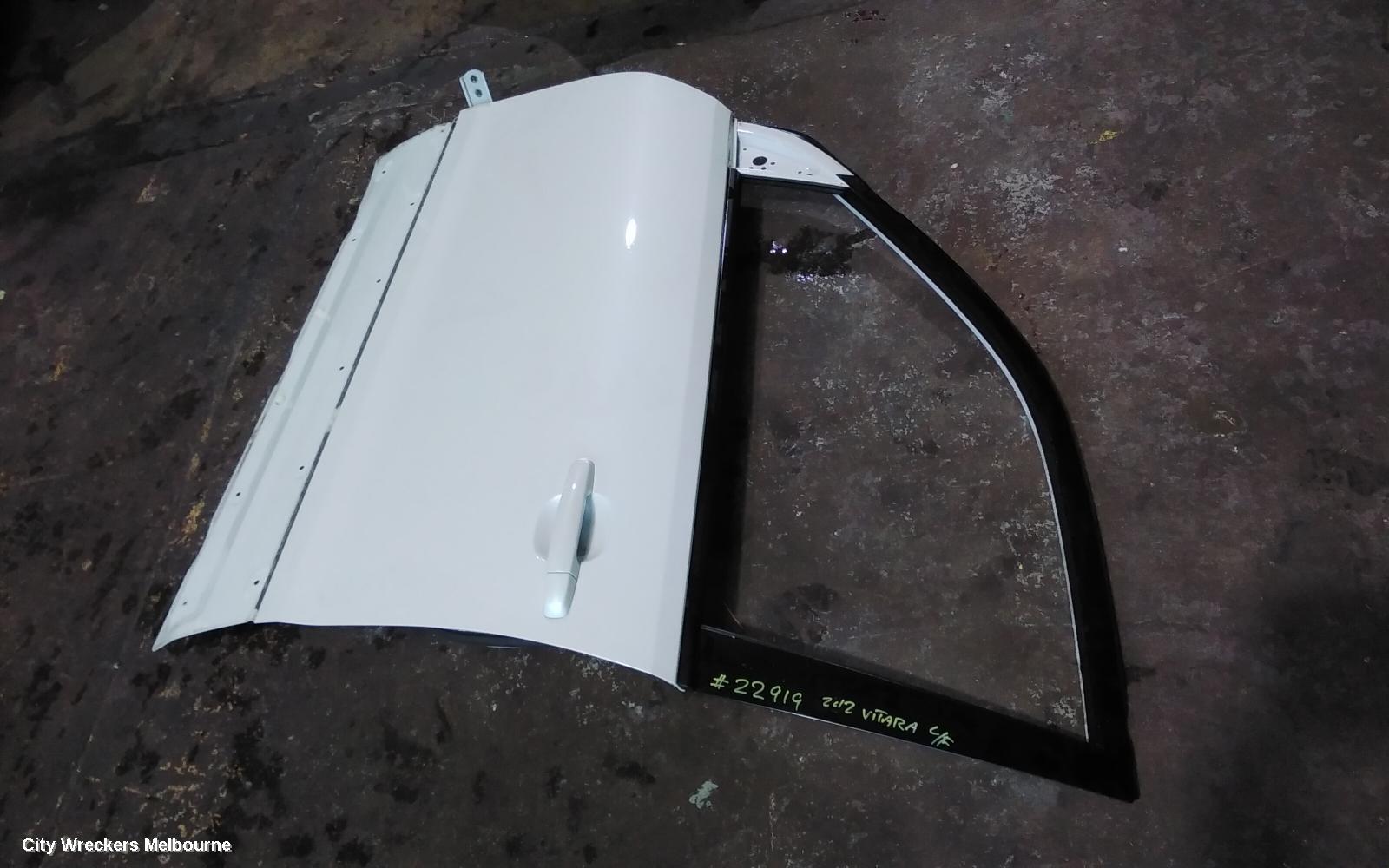 SUZUKI VITARA LEFT FRONT DOOR, GRAND VITARA, JB-JT, 5DR WAGON, 04/2005 - 12/2018