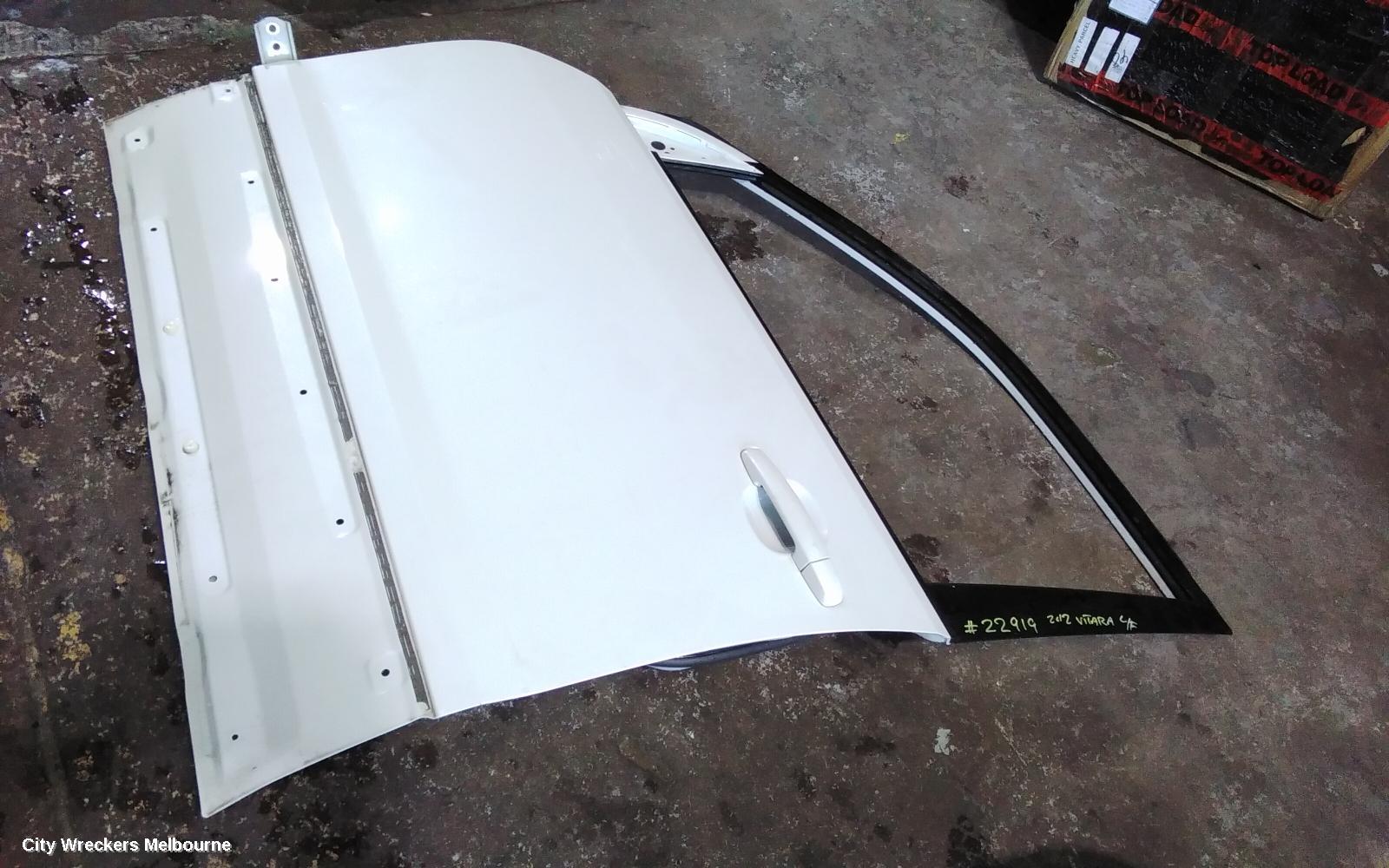 SUZUKI VITARA LEFT FRONT DOOR, GRAND VITARA, JB-JT, 5DR WAGON, 04/2005 - 12/2018