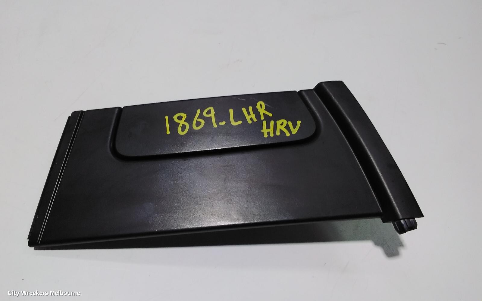 HONDA HRV DOOR HANDLE, OUTER, LH REAR, COLOUR CODED, RU5, 12/2014 - 10/2021
