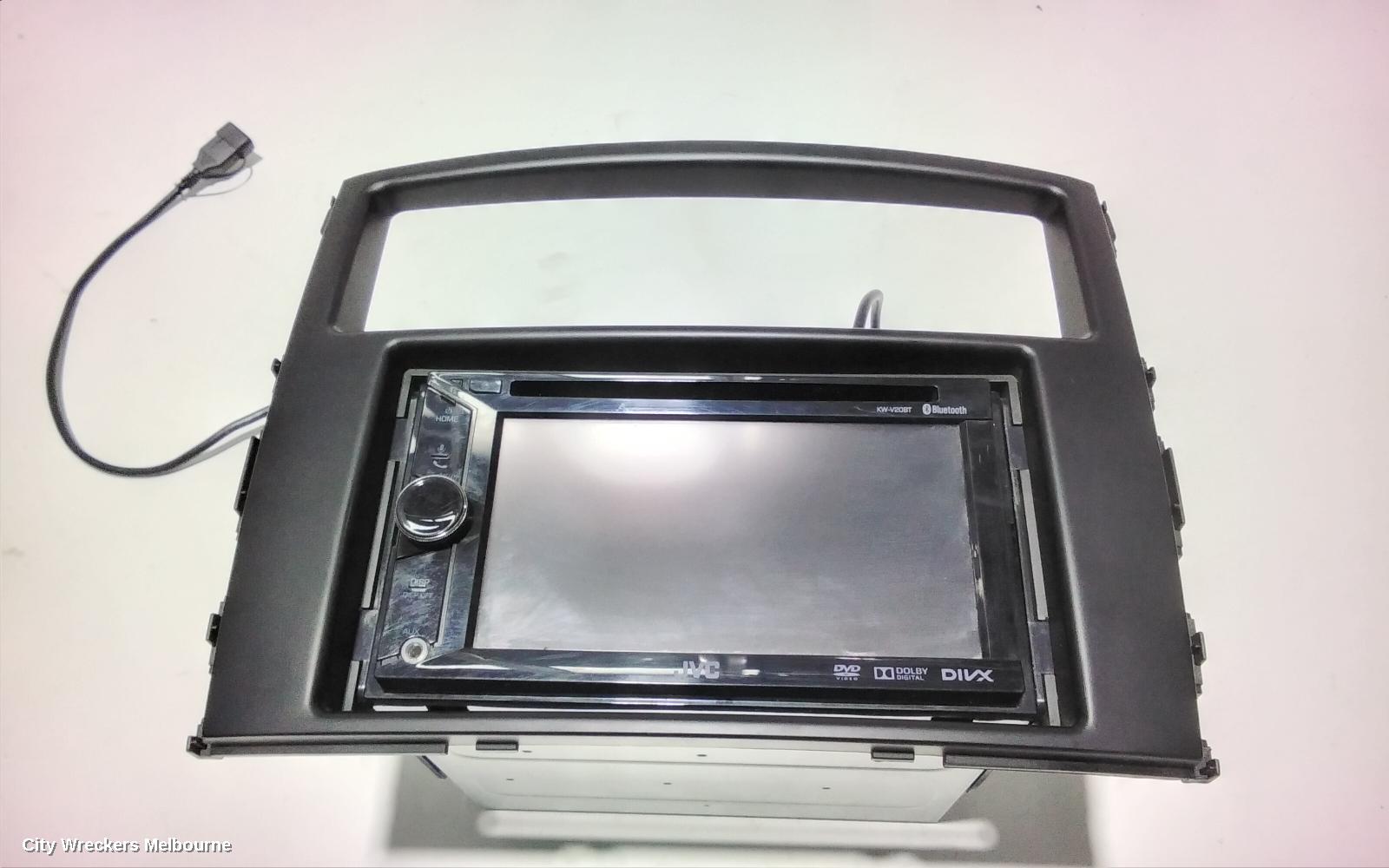 MITSUBISHI PAJERO RADIO/CD/DVD/SAT/TV, AFTERMARKET, NS-NX, 11/2006 ONWARDS