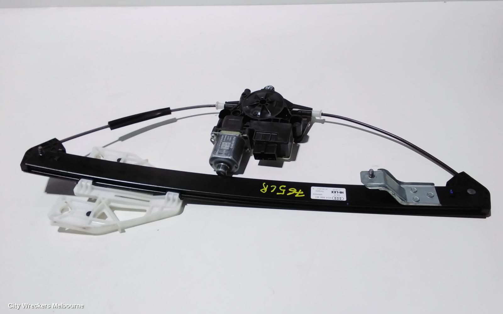 AUDI Q2 LEFT REAR WND REG/MOTOR, GA, 10/2016 ONWARDS