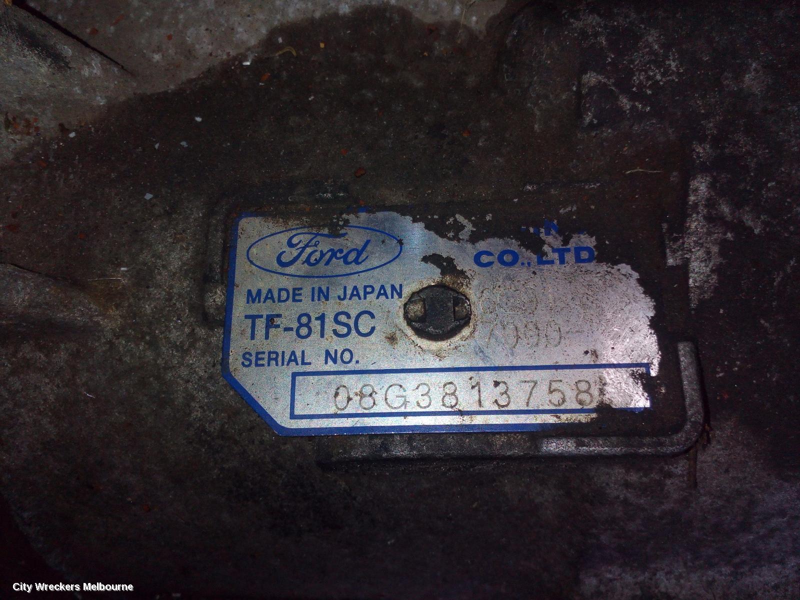 FORD MONDEO TRANS/GEARBOX, AUTO, DIESEL, 2.0, AWF21 TYPE, MA-MB, 10/2007 - 04/2010