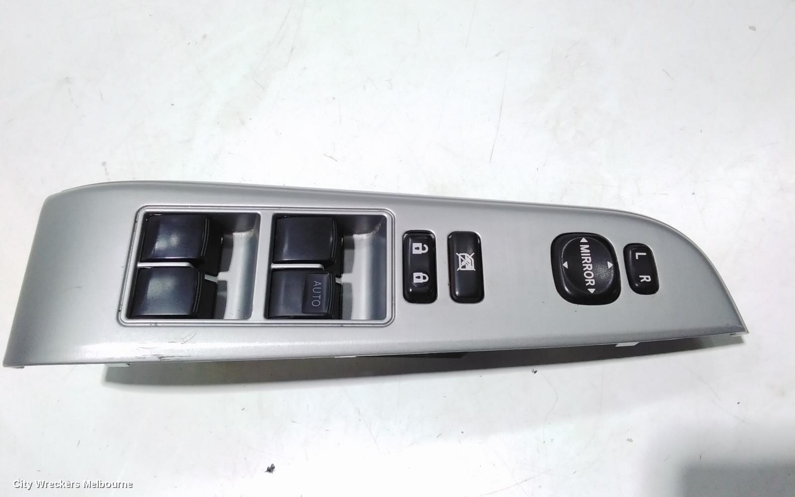 TOYOTA CAMRY PWR DR WIND SWITCH, RH FRONT (MASTER SWITCH), ASV50/AVV50, 11/2011 - 10/2017