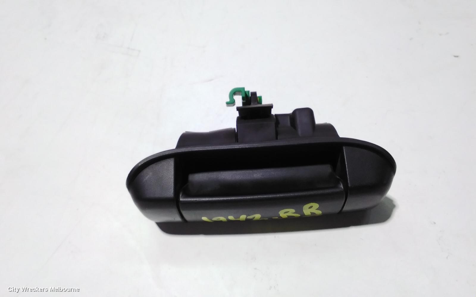 TOYOTA HIACE DOOR HANDLE, OUTER, RH REAR, BLACK, 300 SERIES, 04/2019 ONWARDS