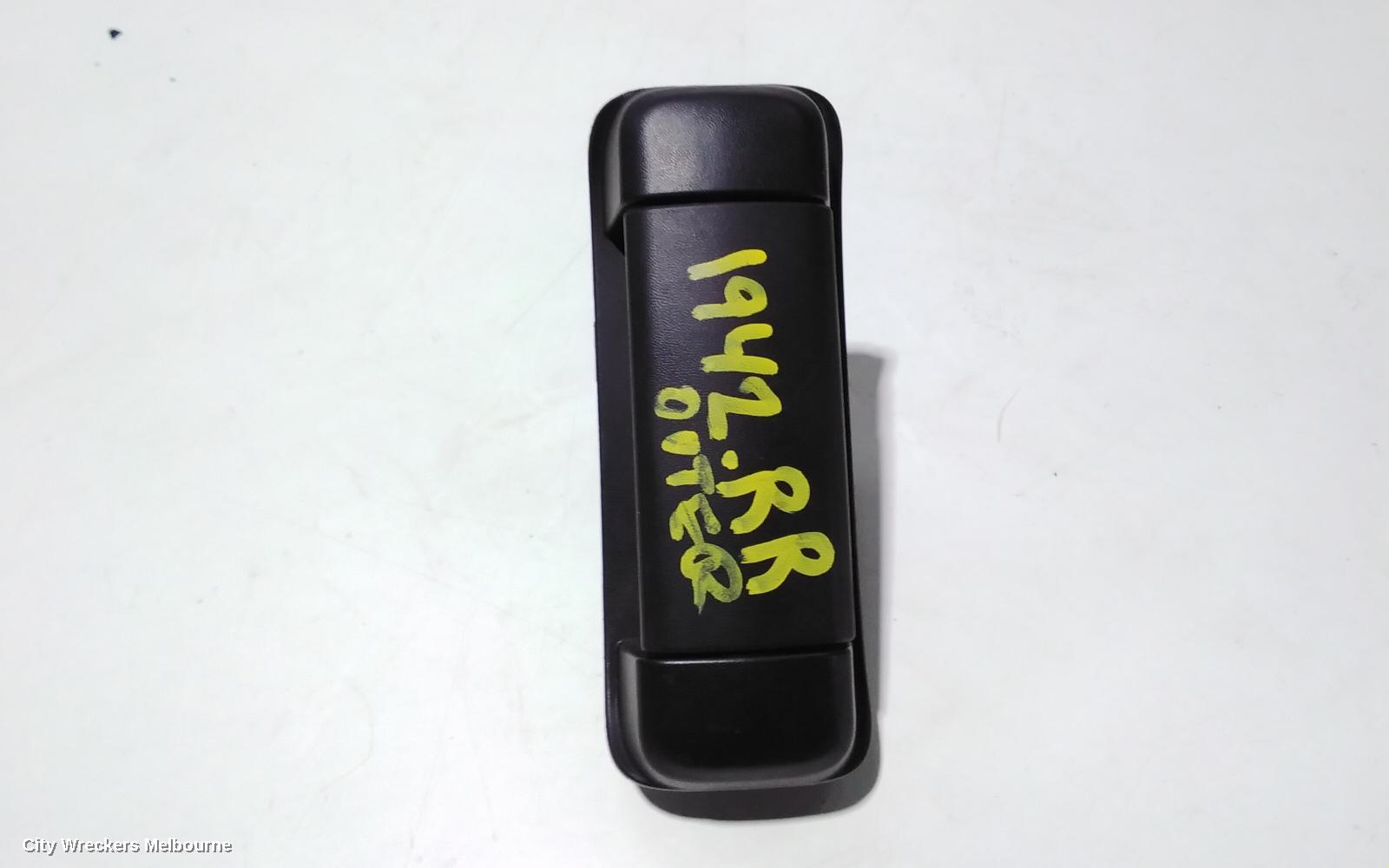 TOYOTA HIACE DOOR HANDLE, OUTER, RH REAR, BLACK, 300 SERIES, 04/2019 ONWARDS