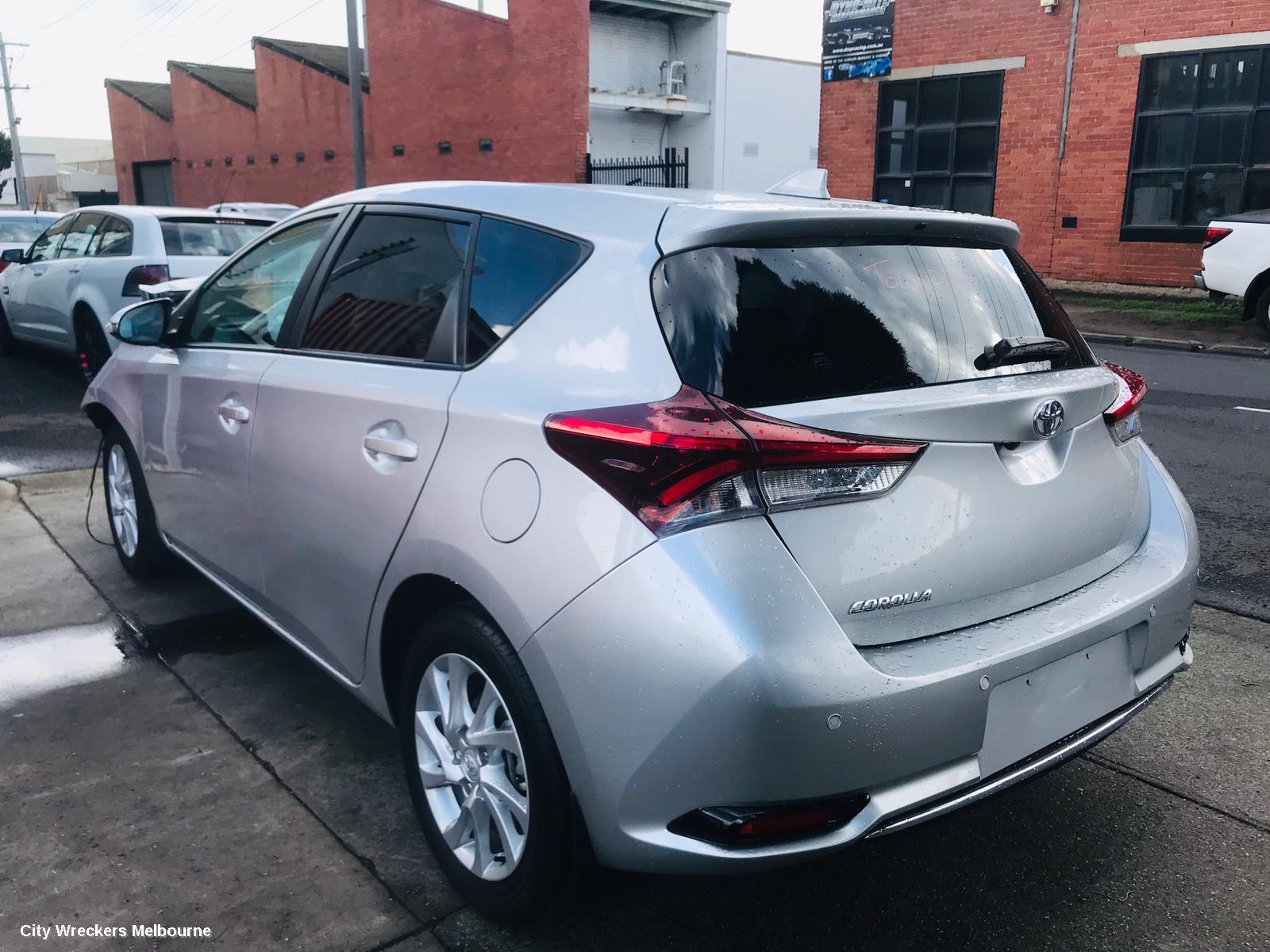 TOYOTA COROLLA RADIO/CD/DVD/SAT/TV, 7IN TOUCHSCREEN (P/N ON FACE 100522), ZRE182R, HATCH, 03/2015 - 06/2018