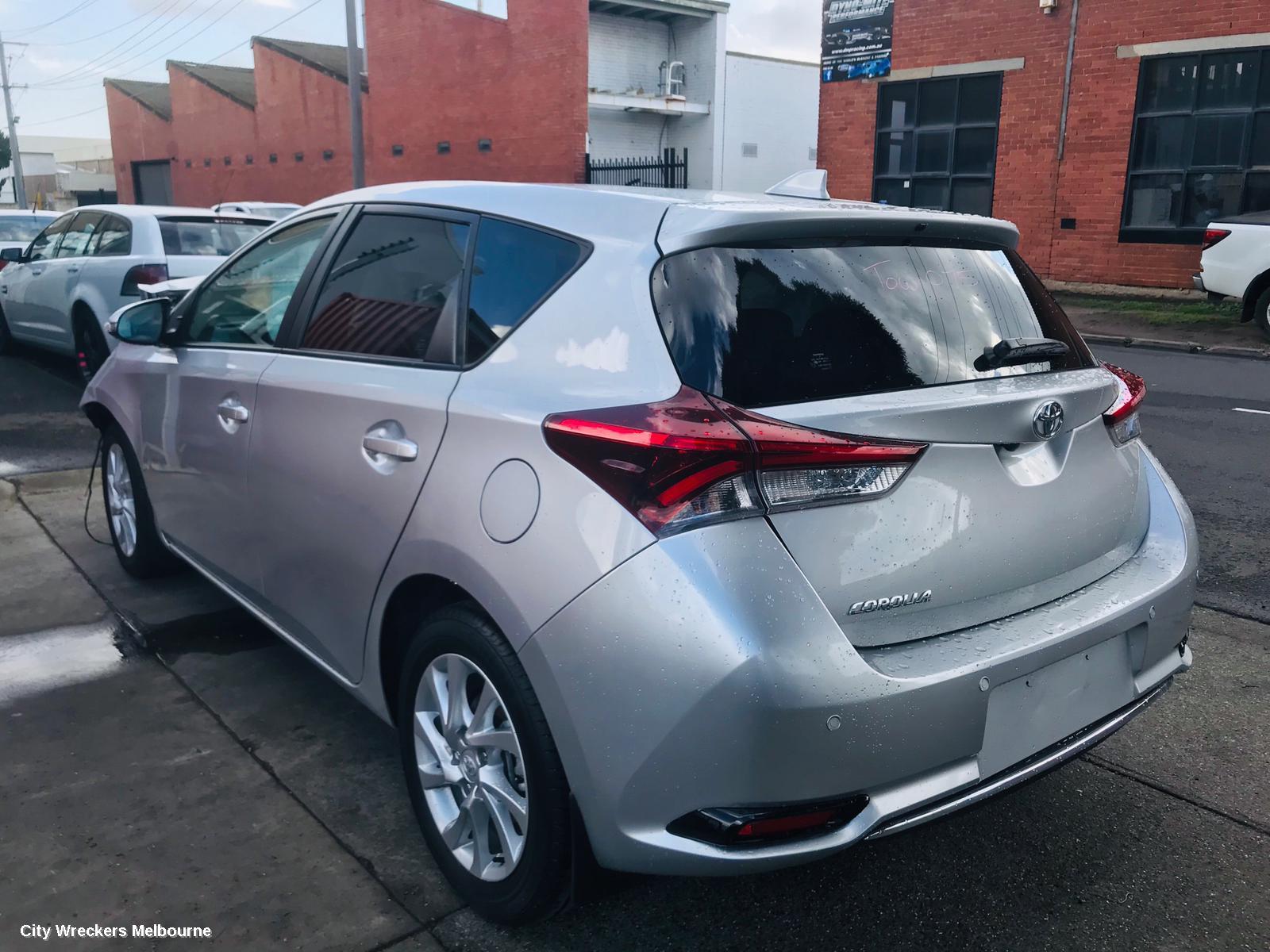 TOYOTA COROLLA RADIO/CD/DVD/SAT/TV, 7IN TOUCHSCREEN (P/N ON FACE 100522), ZRE182R, HATCH, 03/2015 - 06/2018