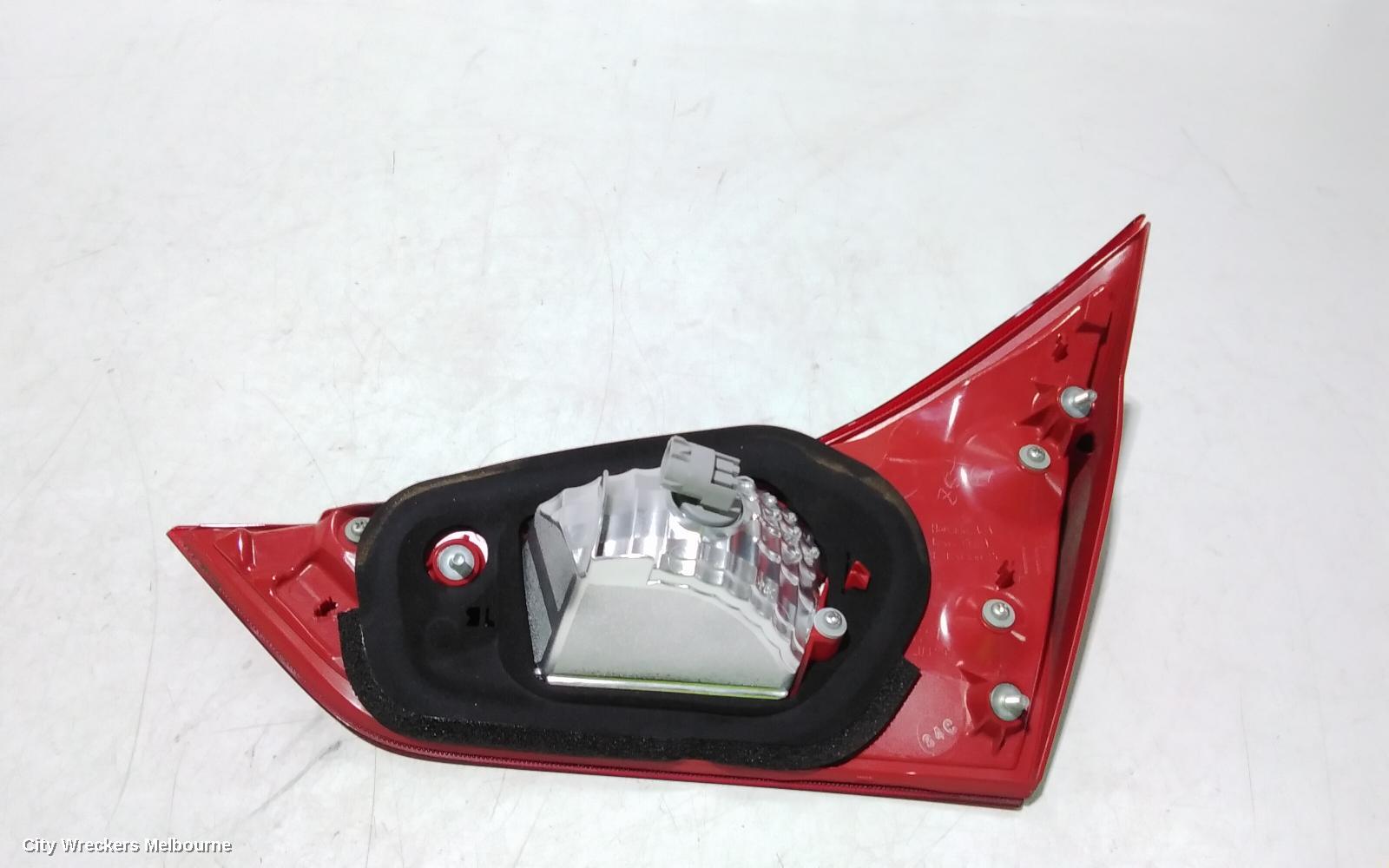 TOYOTA COROLLA REAR GARNISH, TAILGATE LAMP (LH SIDE), ZRE182R, HATCH, 10/2012 - 03/2015