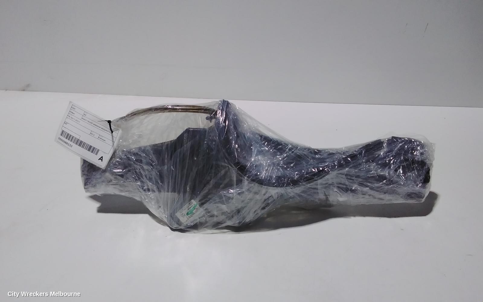 BMW X3 RIGHT FRONT WINDOW REG/MOTOR, F35, 03/2011 - 07/2017