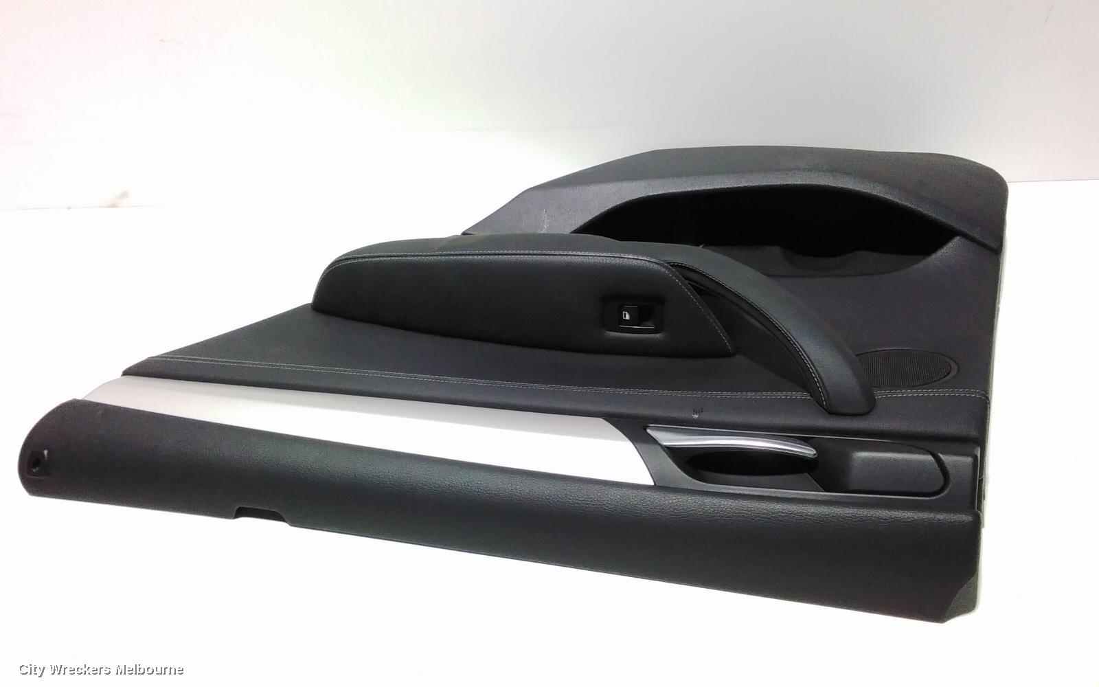 BMW X3 DOOR TRIM, RH REAR, BLACK, LEATHER, F25, 03/2011 - 07/2017