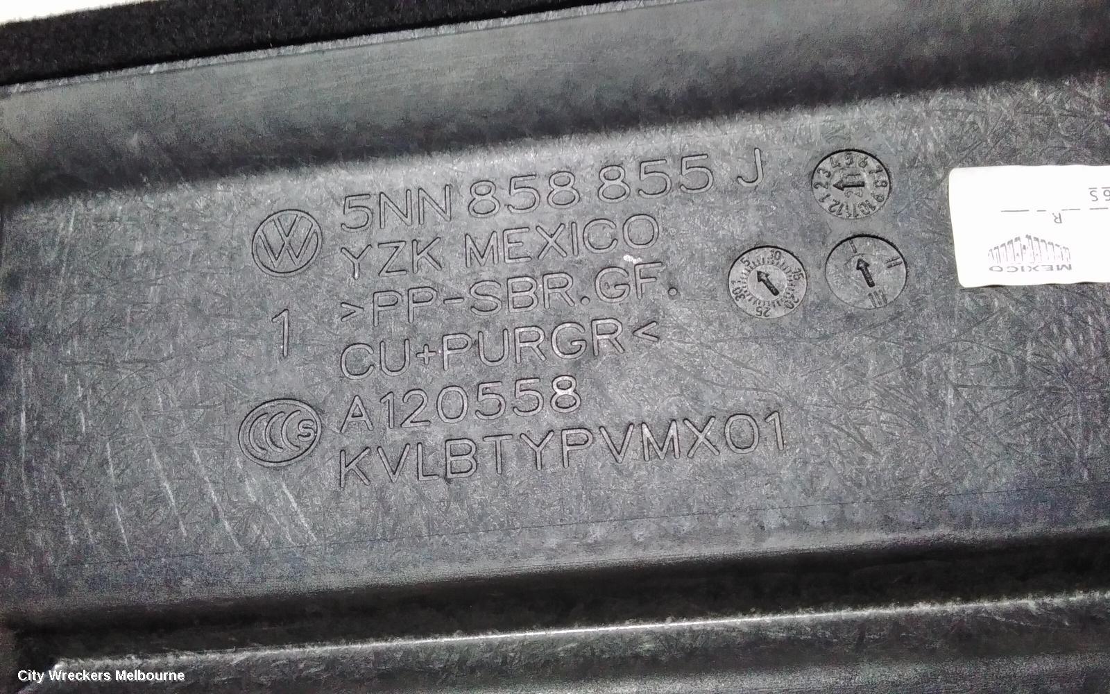 VOLKSWAGEN TIGUAN FLOOR MATS, 5NA, 06/2016 - 02/2024